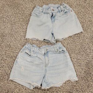 Girl's Bundle of 2 Jean Shorts